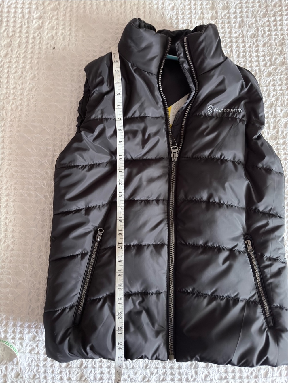 Free Country Ultrafill Puffer Vest Black Women’s Medium NWT Outdoor Activewear - Picture 11 of 12